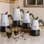 Italian Coffee Pot Cecotec Piccolina 400 Blue 4 Cups 200 ml