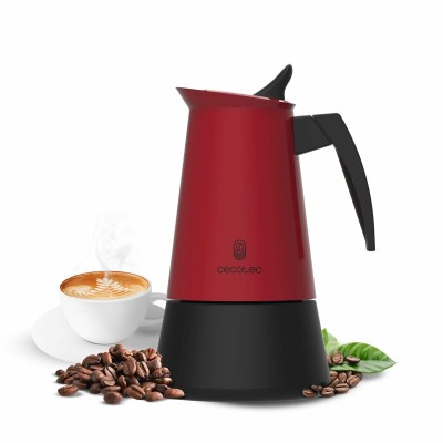 Cafetière Italienne Cecotec Piccolina 200 2 Tasses 100 ml Rouge