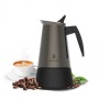 Italian Coffee Pot Cecotec Piccolina 600 Gold Stainless steel 6 Cups 300 ml