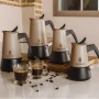 Italian Coffee Pot Cecotec Piccolina 600 Gold Stainless steel 6 Cups 300 ml