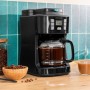 Cafetière goutte à goutte Cecotec 66 Grind & Drop 1086 W métallique Acier 12 Tasses 1,8 L