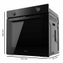 Four Cecotec Bolero Hexa C126000 2800 W 77 L Noir