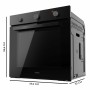 Four Cecotec Bolero Hexa C136000 Glass Black Time 2800 W 77 L