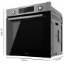 Four multifonction Cecotec Bolero Hexa M226000 Inox 2800 W 72 L