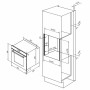 Four multifonction Cecotec Bolero Hexa M226000 Inox 2800 W 72 L