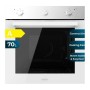 Oven Cecotec Bolero Hexa M236000 Glass White Time 2800 W 70 L