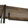 Wardrobe DKD Home Decor Brown Black Metal Mango wood 130 x 47 x 205 cm
