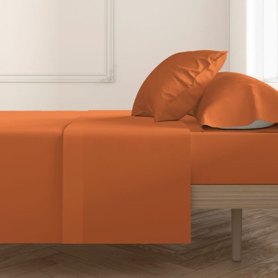 Top sheet Happy Home MixColors Orange Small double