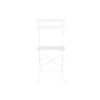 Ensemble Table + 2 Chaises Home ESPRIT Blanc 60 x 60 x 71 cm