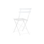 Ensemble Table + 2 Chaises Home ESPRIT Blanc 60 x 60 x 71 cm