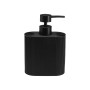 Distributeur de Savon Versa Noir Résine ABS 5,5 X 17 X 11 CM