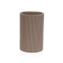 Support pour brosses à dents Versa Beige Résine 7,5 x 11,5 x 7,5 cm