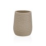 Support pour brosses à dents Versa Beige Résine 8,5 x 10 x 8,5 cm