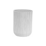 Toothbrush Holder Versa White Resin 8 x 10,5 x 8 cm