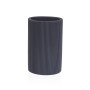 Support pour brosses à dents Versa Gris Résine 7,5 x 11,5 x 7,5 cm