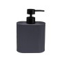 Distributeur de Savon Versa Gris Résine ABS 5,5 X 17 X 11 CM