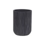 Support pour brosses à dents Versa Gris Résine 8 x 10,5 x 8 cm