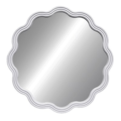 Wall mirror Versa White 3 x 60 x 60 cm