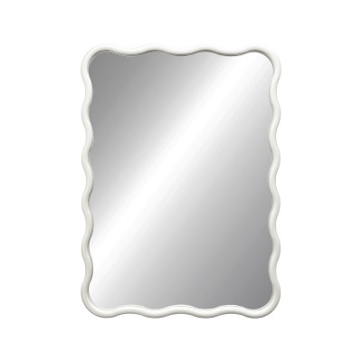 Wall mirror Versa White 2,2 X 73 X 53 CM