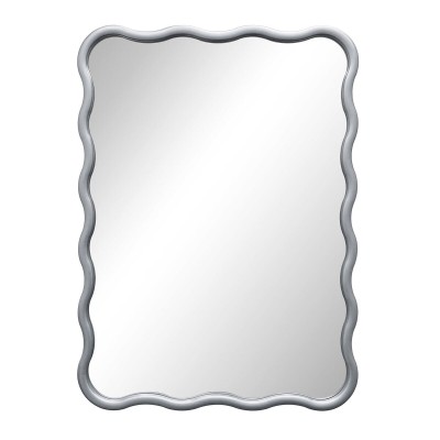 Wall mirror Versa Silver 2,2 X 73 X 53 CM