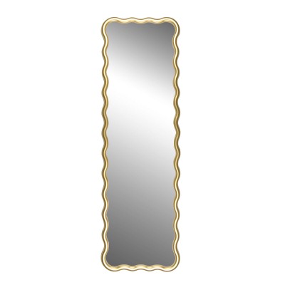 Wall mirror Versa Golden 2,5 X 133 X 40 CM