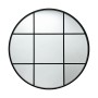Wall mirror Versa Black 3 x 80 x 80 cm