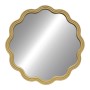 Wall mirror Versa Golden 3 x 60 x 60 cm