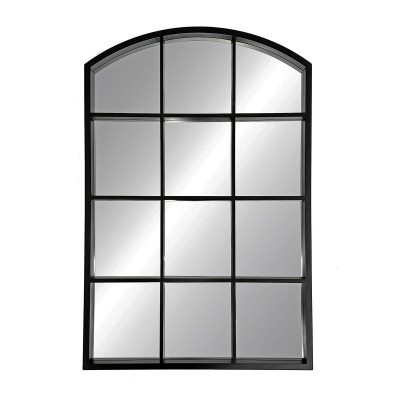 Wall mirror Versa Black 2,5 X 76 X 50,8 CM