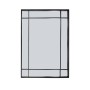 Wall mirror Versa Black 2,9 X 76 X 53 CM