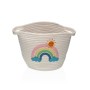 Panier Versa Blanc polypropylène Fibre Arc-en-ciel