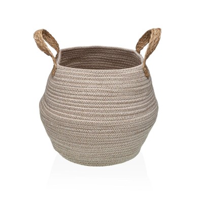 Basket Versa Beige polypropylene Fibre