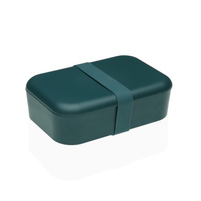 Lunch box Versa Blue Polyethylene RPET