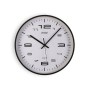 Horloge Murale Versa Noir Plastique 25 x 25 x 4 cm