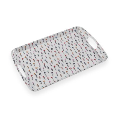 Tray Versa Blume Melamin 27,4 x 2,3 x 42 cm
