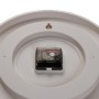 Horloge Murale Versa Blanc Plastique 30 x 30 x 4 cm