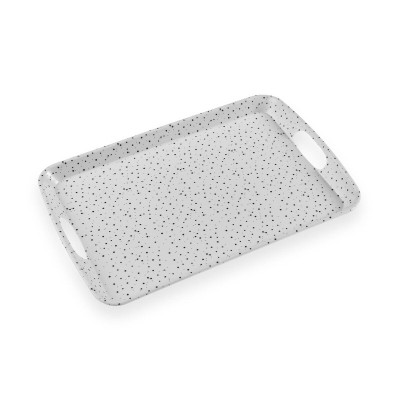 Plateau Versa Speckle Mélamine 27,4 x 2,3 x 42 cm