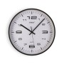 Horloge Murale Versa Noir Plastique 30 x 30 x 4 cm