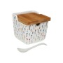 Sugar Bowl Versa Blume Ceramic 8,8 x 8,5 x 8,8 cm