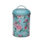 Tin Versa Blue Flowers
