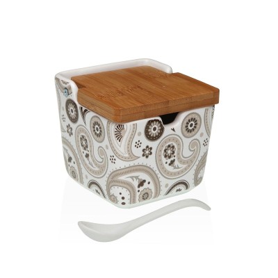 Sugar Bowl Versa Glob Ceramic 8,8 x 8,5 x 8,8 cm