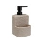 Distributeur de Savon Versa Viti Beige Résine Céramique 10,2 X 17,5 X 11,5 CM