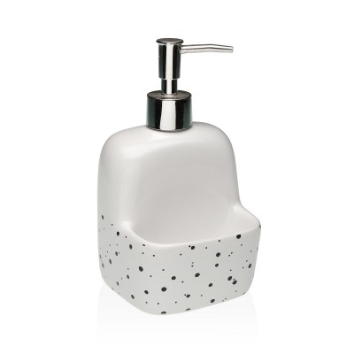 Soap Dispenser Versa Speckle Ceramic 9,4 x 17,8 x 10,5 cm
