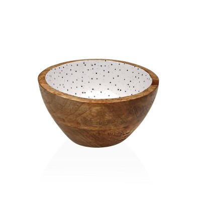Bowl Versa Speckle Mango wood 13 x 7 x 13 cm