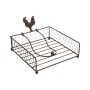 Napkin holder Versa Metal Steel 18,5 X 12 X 18,5 CM