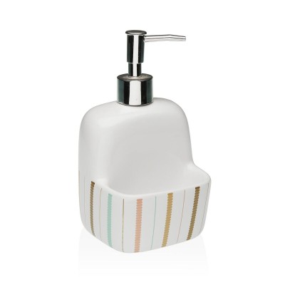 Distributeur de Savon Versa Flint Céramique 9,4 x 17,8 x 10,5 cm