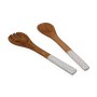 Kitchen Utensils Set Versa Speckle Mango wood 6 x 1 x 30 cm
