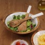 Kitchen Utensils Set Versa Speckle Mango wood 6 x 1 x 30 cm