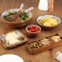 Kitchen Utensils Set Versa Glob Mango wood 6 x 1 x 30 cm
