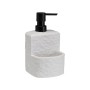 Distributeur de Savon Versa Viti Blanc Résine Céramique 10,2 X 17,5 X 11,5 CM