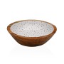Salad Bowl Versa Speckle Mango wood 24 x 7 x 24 cm